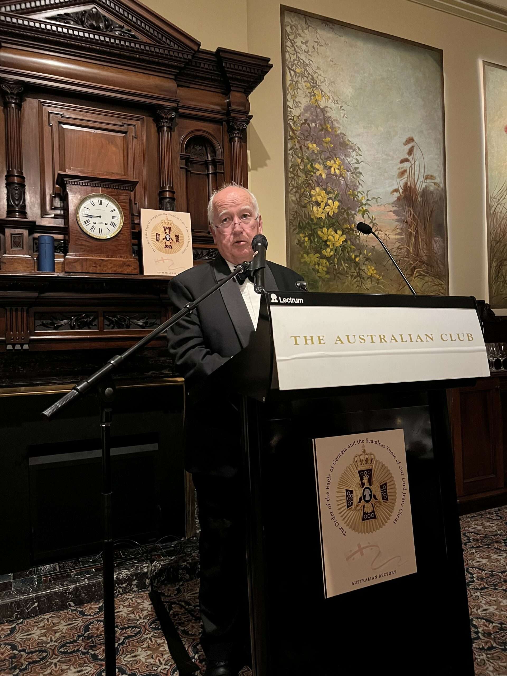 Guests at the Australian Rectory gala dinner celebrating Georgia’s Independence Day